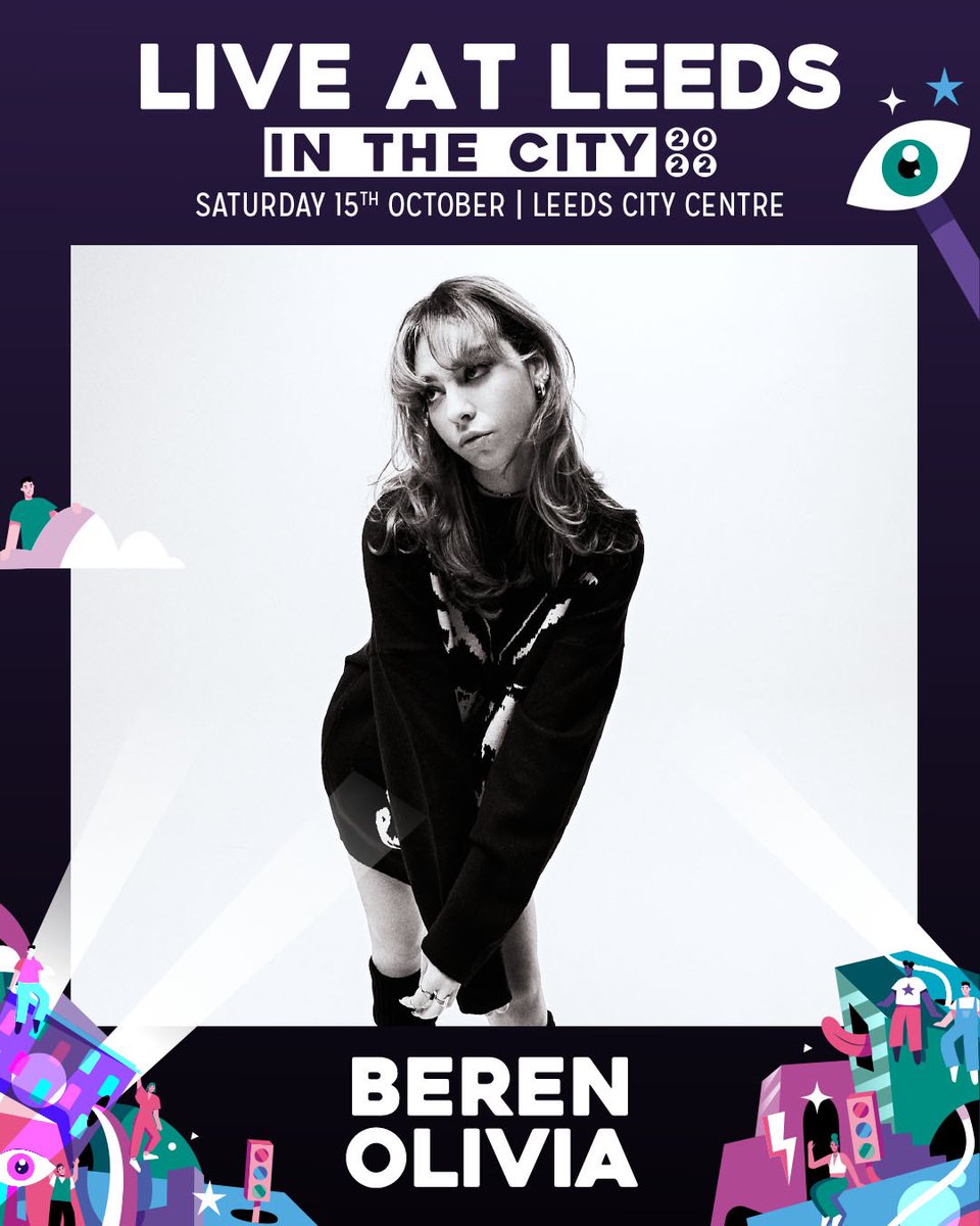 BerenOlivia's tweet photo. can’t wait to come up to leeds this october! @liveatleedsfest https://t.co/XFK39byfYB https://t.co/3yef7RgBEX