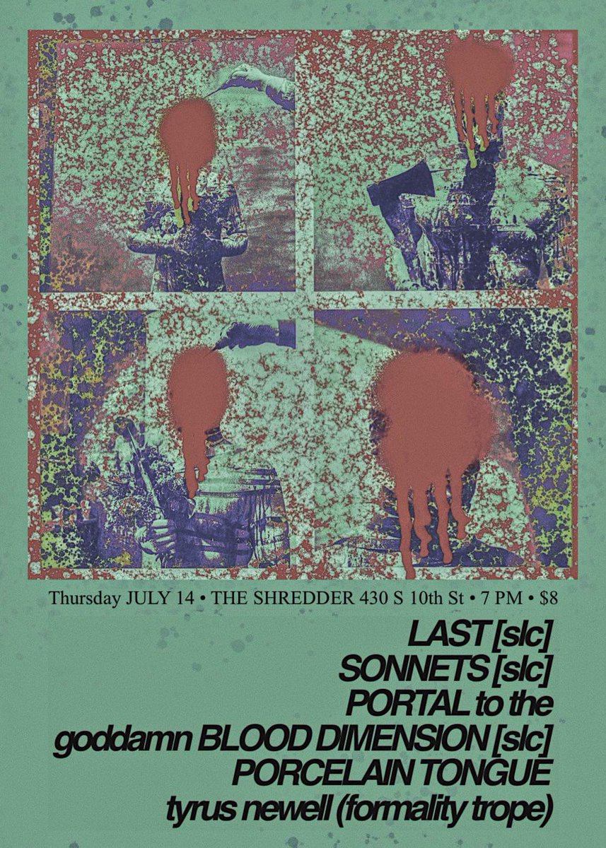 slc takes over boise 7/14

drive up cuz this lineup is bonkers