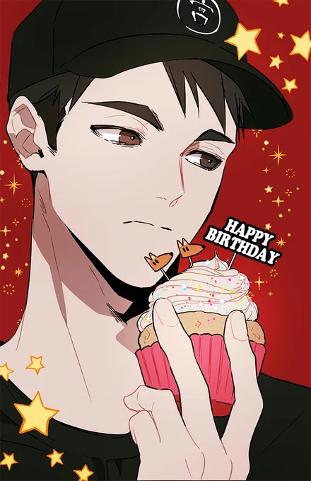 미야즈 생일 컵홀더 카페에 협력했던 미야형제🦊 