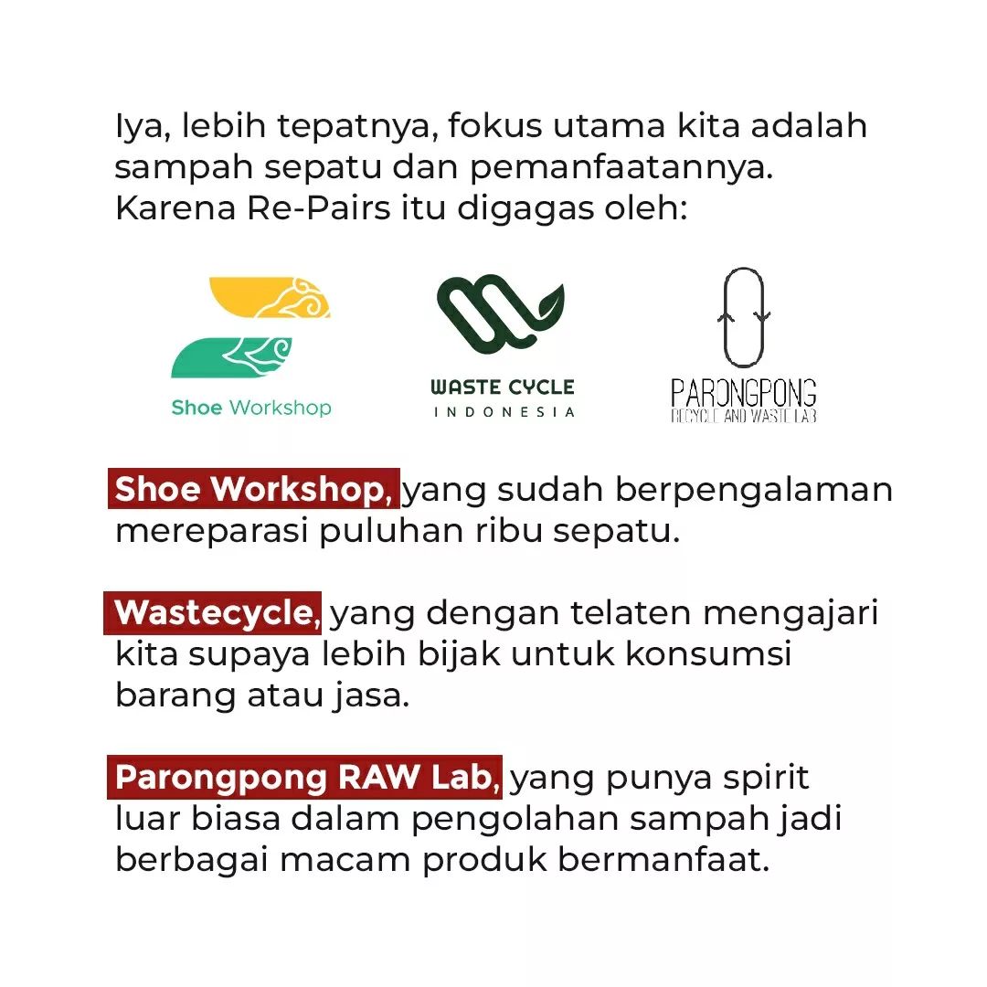 Re-Pairs! Waste to Wearable • 2022