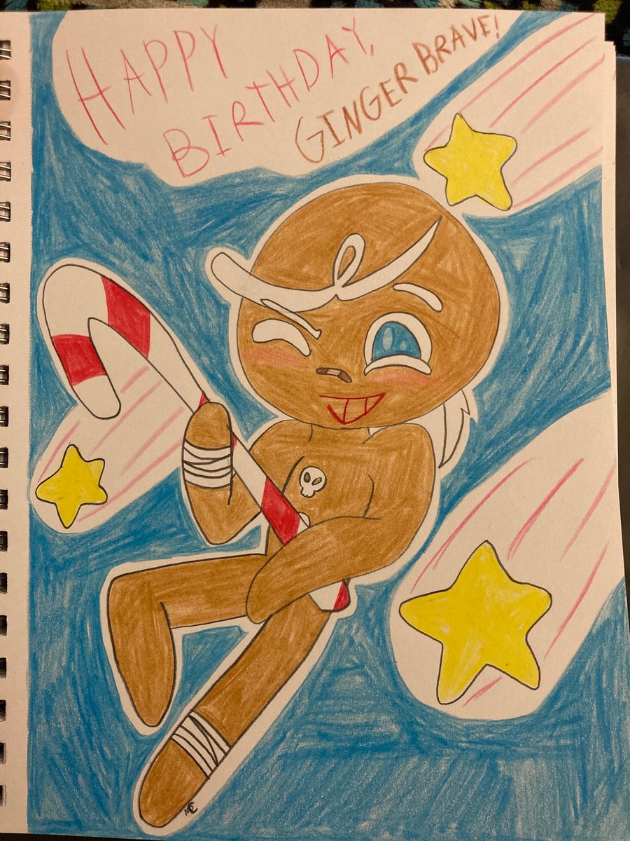#HAPPY_BRAVE_DAY #cookierunkingdom #cookierunovenbreak 

Our little gingerbread boy is officially 13 years old now! I hope you continue having amazing adventures and meet many more cookies in the years to come!