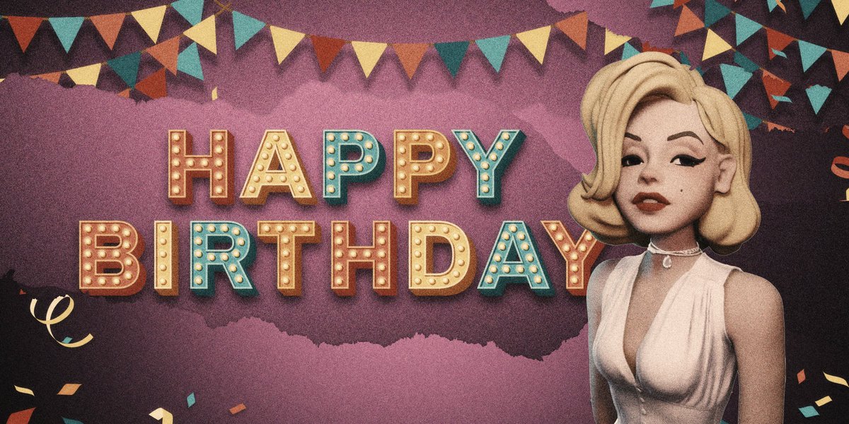 mm3nft's tweet photo. 🎂Happy Birthday, Marilyn! Let's celebrate!🎂

💎5 Allowlists Giveaway💎

Rules✅
1️⃣Follow @mm3nft
2️⃣❤ &amp; RT &amp; Tag 3 Friends on the pinned post
3️⃣Join discord and show your screenshot below (https://t.co/5NE9qSEExH)

🙌Winners in 24h🙌 https://t.co/bmPKjUOwLX