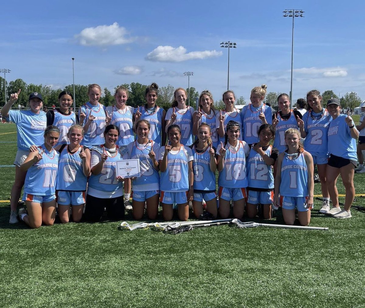 SMCHSGLax's tweet photo. Huge congratulations to Freshman, Paige Peters who recently played on the OC National Team in the 2022 USA Lacrosse National Tournament! Her team competed in Maryland over Memorial Day Weekend and brought home the championship in their division‼️👏 https://t.co/V6fyU9AyTT