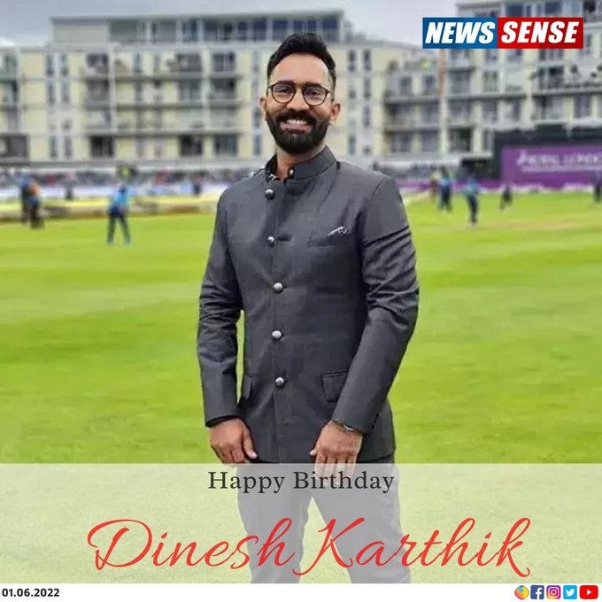 Happy Birthday Dinesh Karthik       