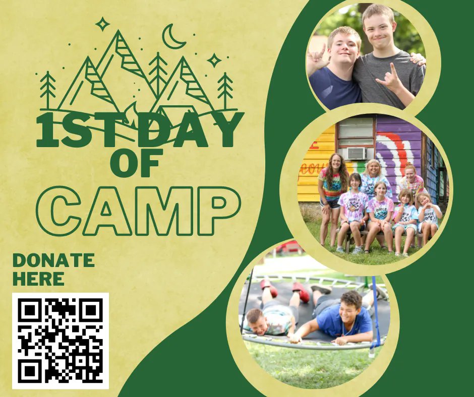 #FirstDayofCamp