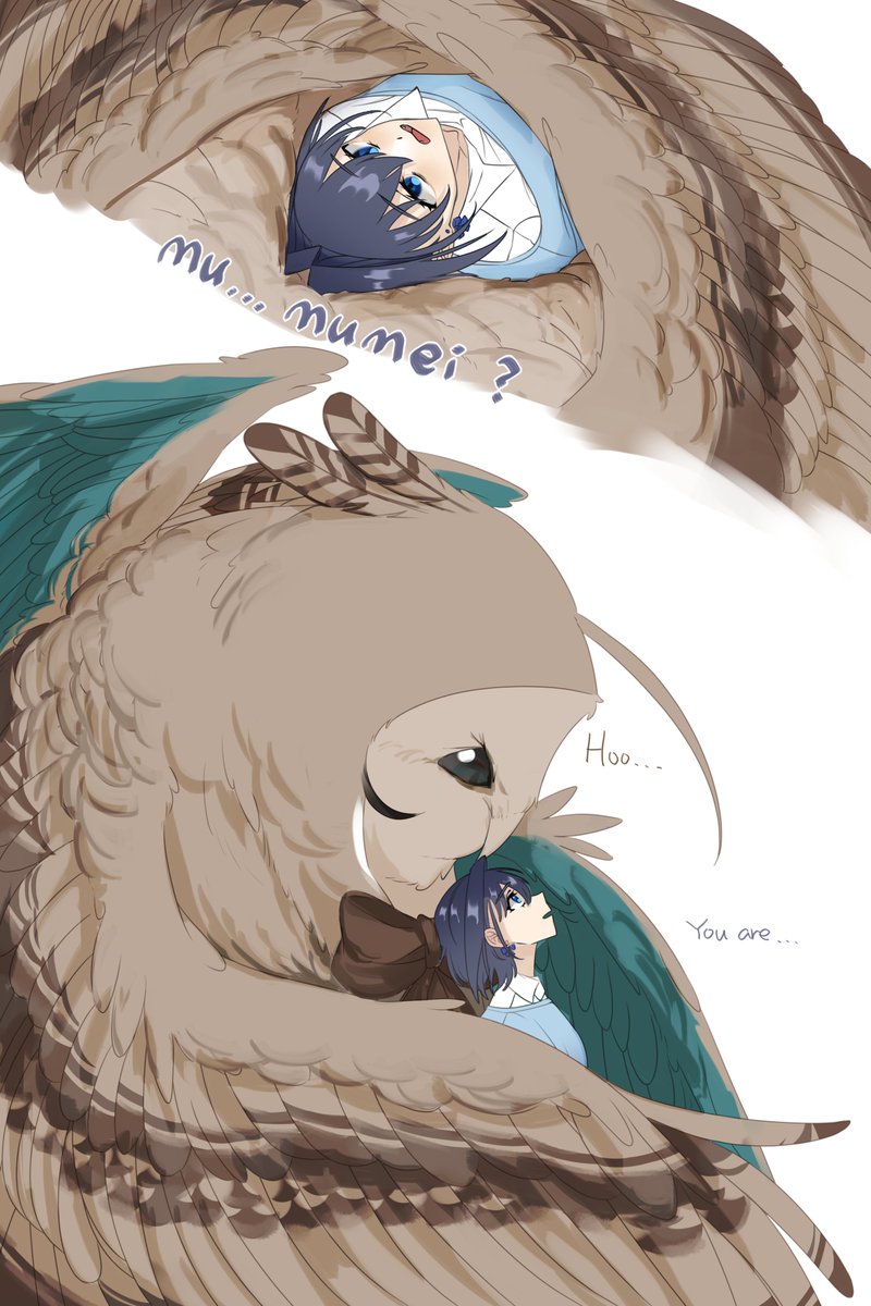 Juno_ox's tweet photo. Beeg angry owl (2/2) #kronmei https://t.co/xu2tykxukd
