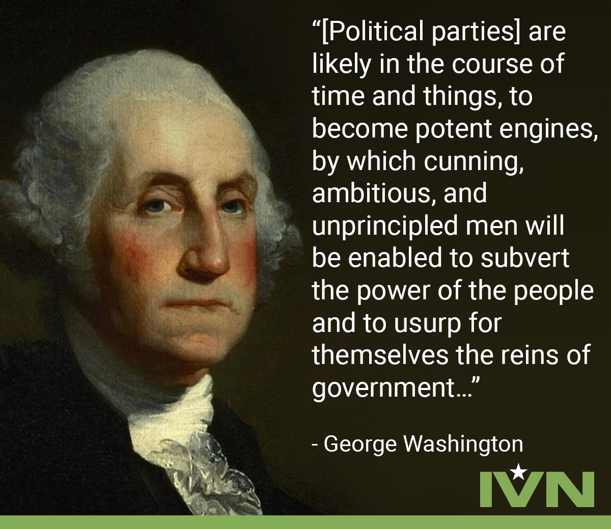 George Washington Political Party Quote Julia Senesac (@Writeweb) / Twitter