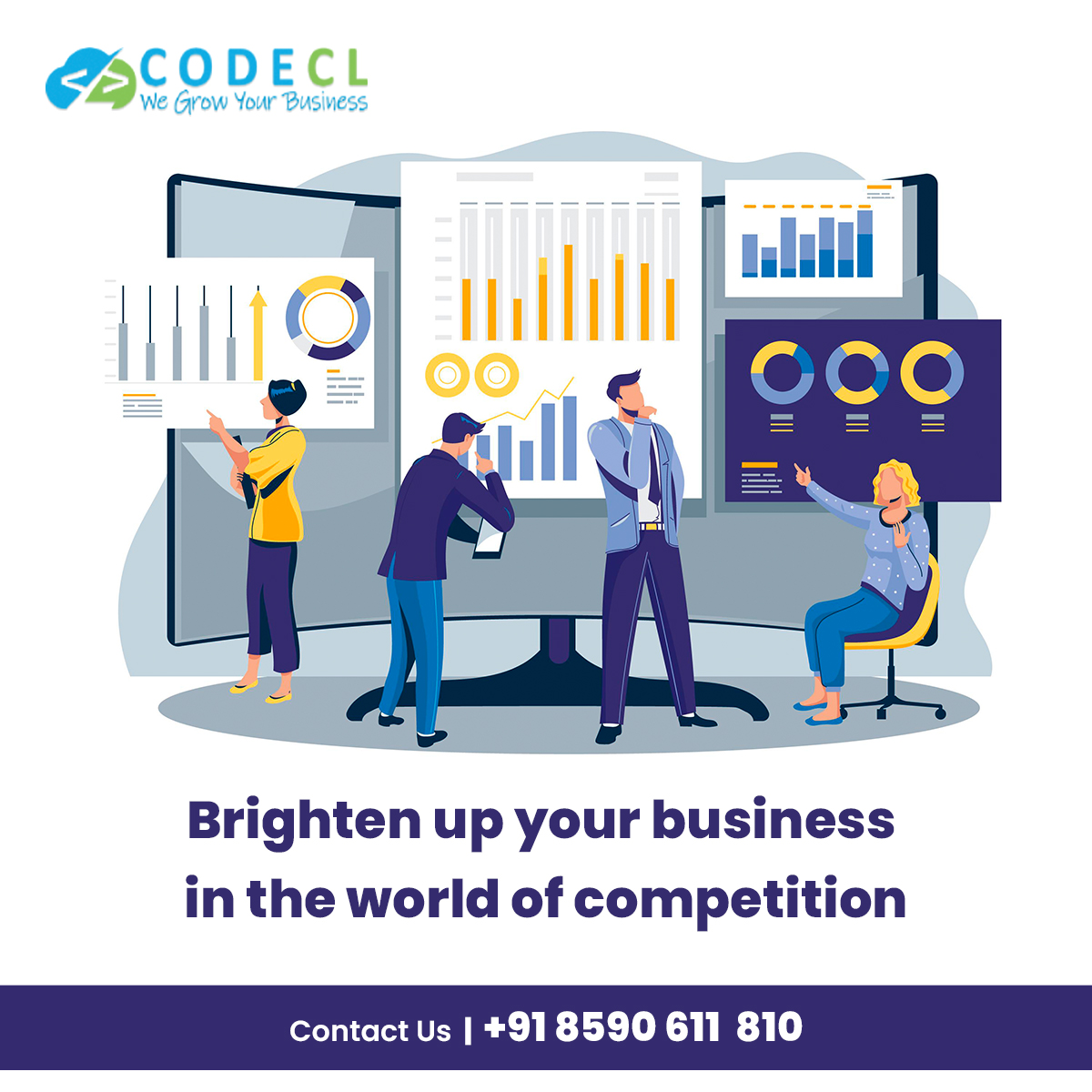 codecls's tweet image. We are a unique one-stop-solution for all your branding 😍
#CodeCL #digitalmarketing #digitalmarketingagency #digitalmarketingexperts #businesstips #marketingtips #branding #brandingdesign #socialmediamarkeing #seo #webdesign #webdevelopment #socialmediatips #development