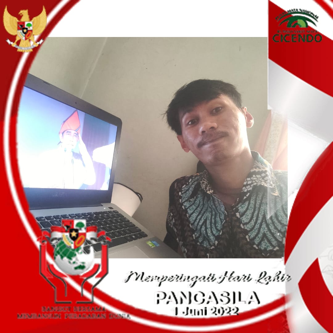 "Selamat hari pancasila" kata aldi