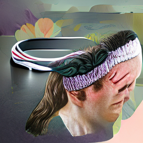 O_T_Human's tweet photo. Portray a sense of pity with a headband (#IGII) #art #artist #artwork #nft #nfts #nftcollector https://t.co/CgR8dtABBk
