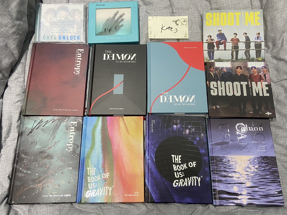 wonfeeled's tweet photo. wts |📍ph | help rt 🥺 ty!

day6 albums - QYOP
korean
unlock japanese
entropy SIGNED

pil denimalz - 900php

papels - QYOP

mop: bank transfer / gcash
mop: preferably sdd service ie. grab/angkas if w/n metro manila

rfs: moving out https://t.co/7KC5b4HW1v