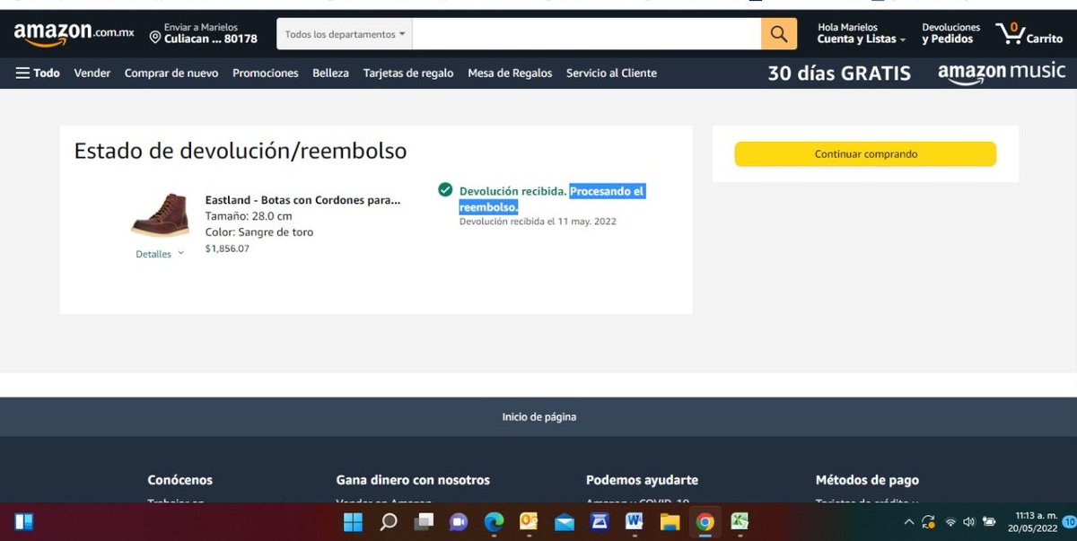 Landazure_Kid's tweet photo. Pésimo el servicio de @amazonmex no es posible que ha pasado casi un mes para procesar una devolución porque nos enviaron una fuente para gatos, cuando compramos unas botas!! 😡😡😡😡 https://t.co/9dxvHGV28U