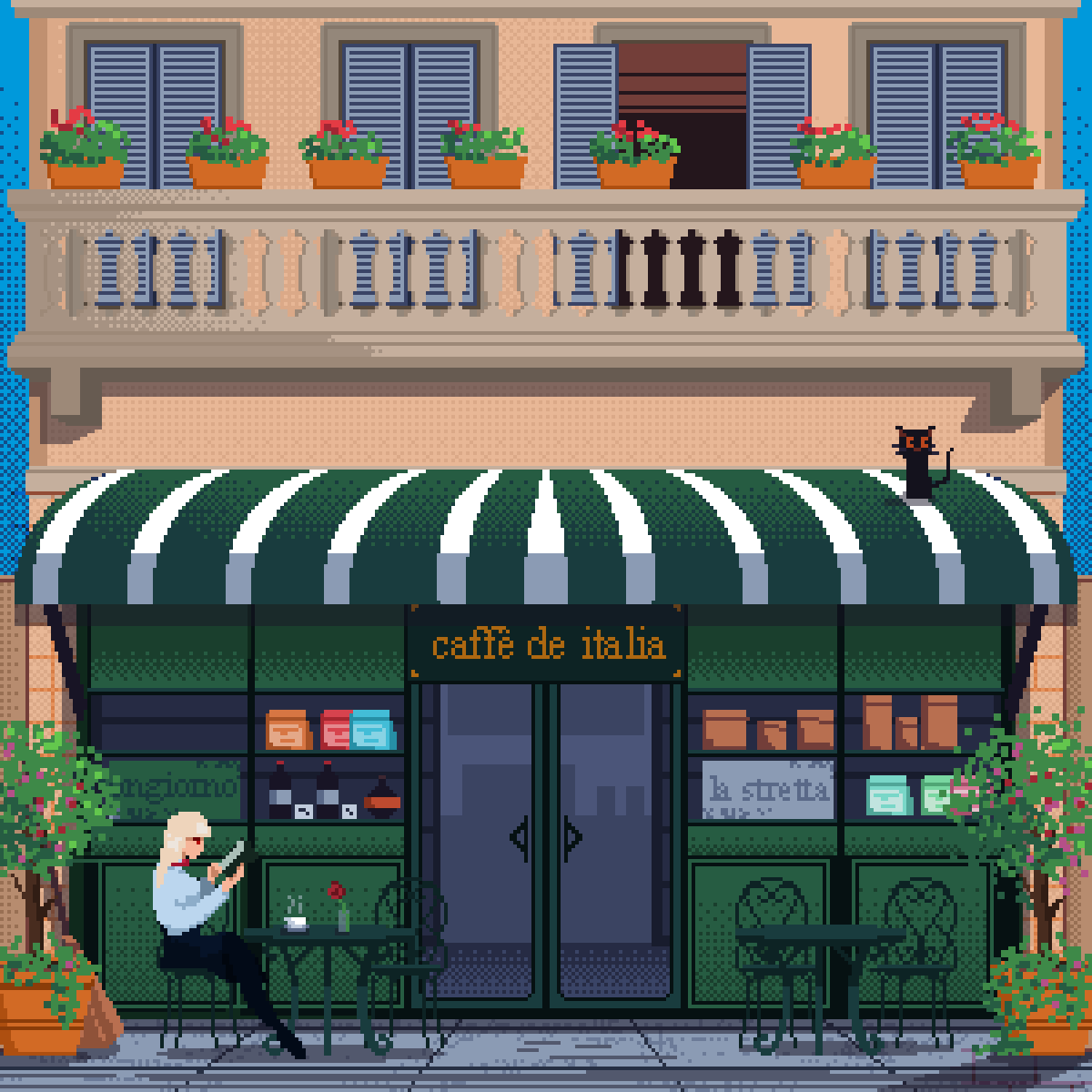 coppters's tweet photo. "Morning Café" Available at 
@formfunction

💵 1.00 $SOL

https://t.co/EHchcB0pZE

 #SolanaNFTs #formfunction #Solana #SolanaNFT #SOL #pixelart https://t.co/S2YrMAzYNw