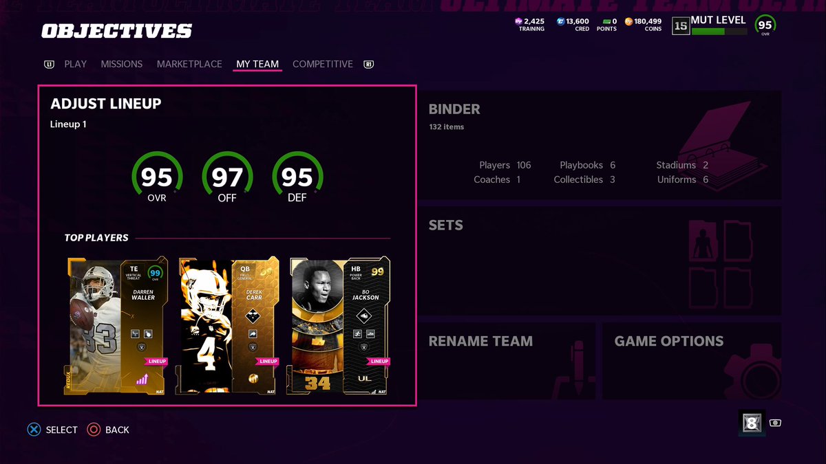 DadBrowGaming's tweet photo. New #PS5 #MUT squad is looking good so far! Just started on Friday and thanks to some coin grinding a little help from our friends we are in business π
#Madden22 #Grind #CoinMethod https://t.co/KDQZd1gwJd