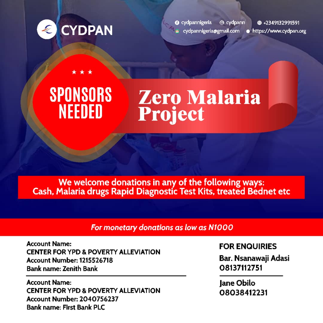CYDPAN1's tweet photo. @AishaYesufu Nigeria’s political elites have exploited illiteracy to reinforce ethnic, religious, and political divisions between groups that impede democratic ideals

Support CYDPAN  ZERO MALARIA PROJECT 
#cydpannigeria 
#towardsapovertyalleviatedsociety 
#ZeroMalariaProject 
#letsendmalaria https://t.co/1oz6BOLAWu