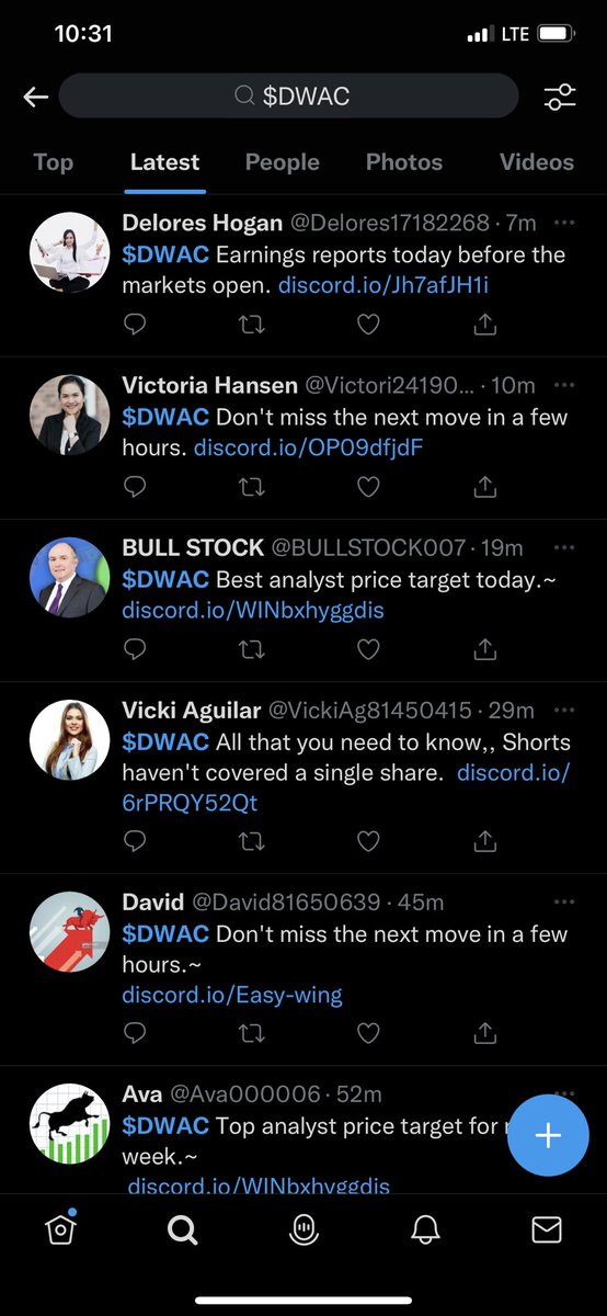 Root4BrandonFJB's tweet photo. @elonmusk Twitter is only 5% bots. Promise $DWAC https://t.co/8Zp67mkfTD
