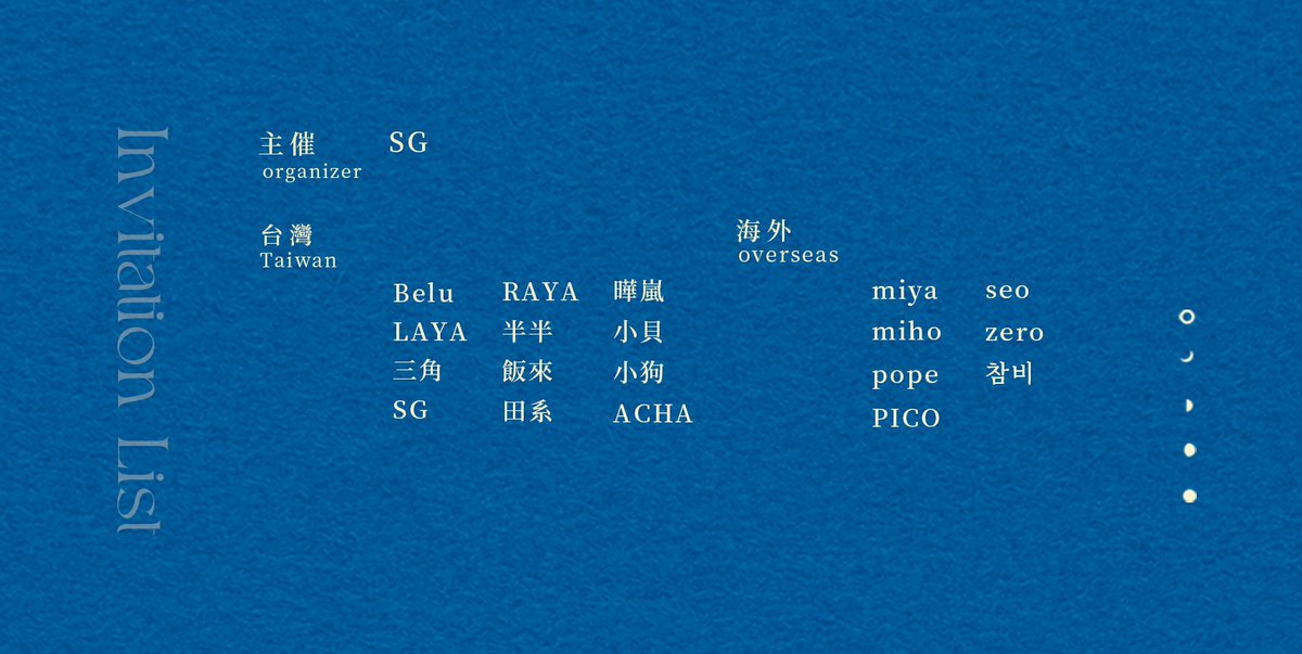 ✦

有多久沒去旅行了呢?
這次很榮幸邀請了🇹🇼🇰🇷🇯🇵
國內外許多繪師一起遊玩這趟旅程
創造衆獨出去旅行會發生的大小事情和回憶~

✦《全知讀者視角 │  衆獨旅遊企劃圖漫合本》Where  to go? 
imsg1993.wixsite.com/website-1