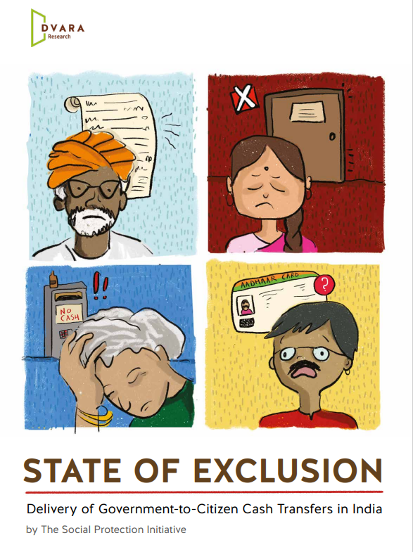 dvararesearch's tweet photo. We are launching our report ‘State of Exclusion: Delivery of Government-to-Citizen Cash Transfers in India’ on 3rd June 2022.

The report examines the challenges and issues citizens face in accessing welfare transfers through the Direct Benefit Transfers (DBT) system.

#DBT https://t.co/yYX5YiK2ZD