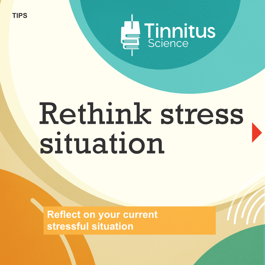 Tinnitus_Sci's tweet photo. 😀#TinnitusTips by #tinnitusscience
👉 Reflect on your current stressful situation.
👍A tip by @ESITProject
#Tinnitus #TinnitusTipps #TinnitusHilfe #Ohrgeräusche #LebenMitTinnitus #HNO #Schwerhörigkeit @BritishTinnitus @Tinnitus_USA @HearingResearch @susan_abraham1 @musikwirkt https://t.co/hIoV6Wy5Ac
