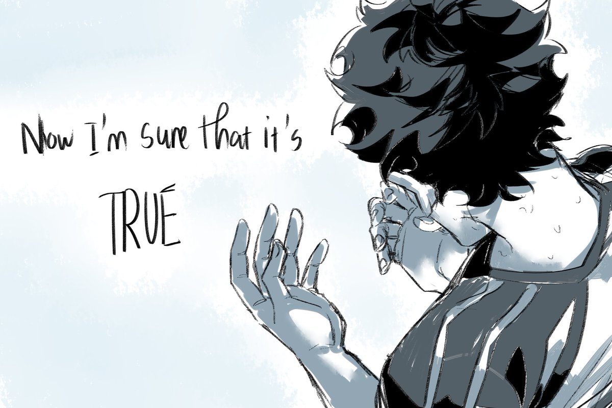 Keira_Han234's tweet photo. This song stuck in my head so I draw BokuAka base on the lyrics (1/3) https://t.co/Ky550G9DZ6