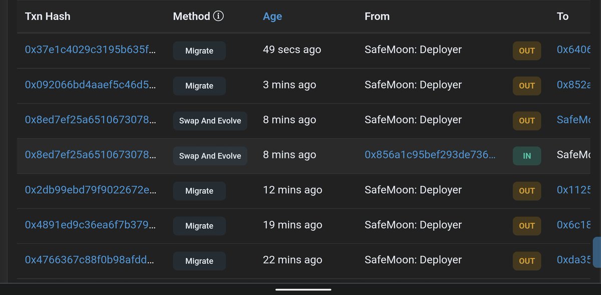 It is a beautiful sight to see.

#SwapandEvolve 

#SAFEMOON