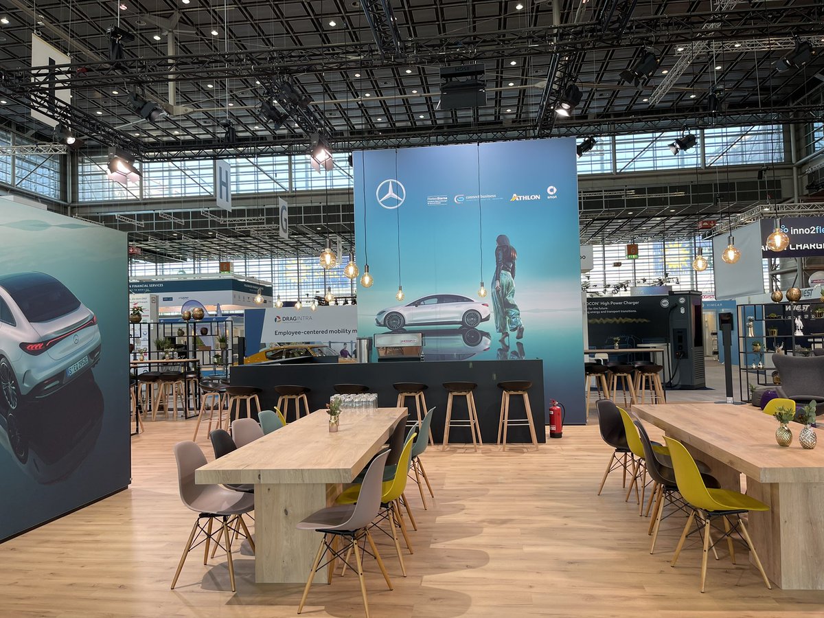 HMC_Consulting's tweet photo. This is for you, Flotte!

Proud to support our clients Mercedes-Benz Deutschland @MercedesBenz_DE and Athlon in amplifying their message at ‘Flotte!’ Trade Fair Düsseldorf.

#LetsGo #HMC #WeAmplifyBrands https://t.co/2C9r7Xsvtf