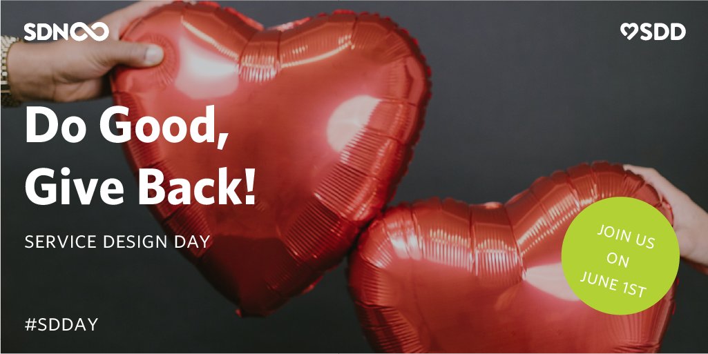 SDNetwork's tweet photo. Today is the big day! Happy Service Design Day everyone! This is the best time to 'Do Good - Give Back'!

Share your activities via social media using #SDDAY22 and #ServiceDesignDay and help us raise the profile of #servicedesign as a practice. https://t.co/rUT57A83cu