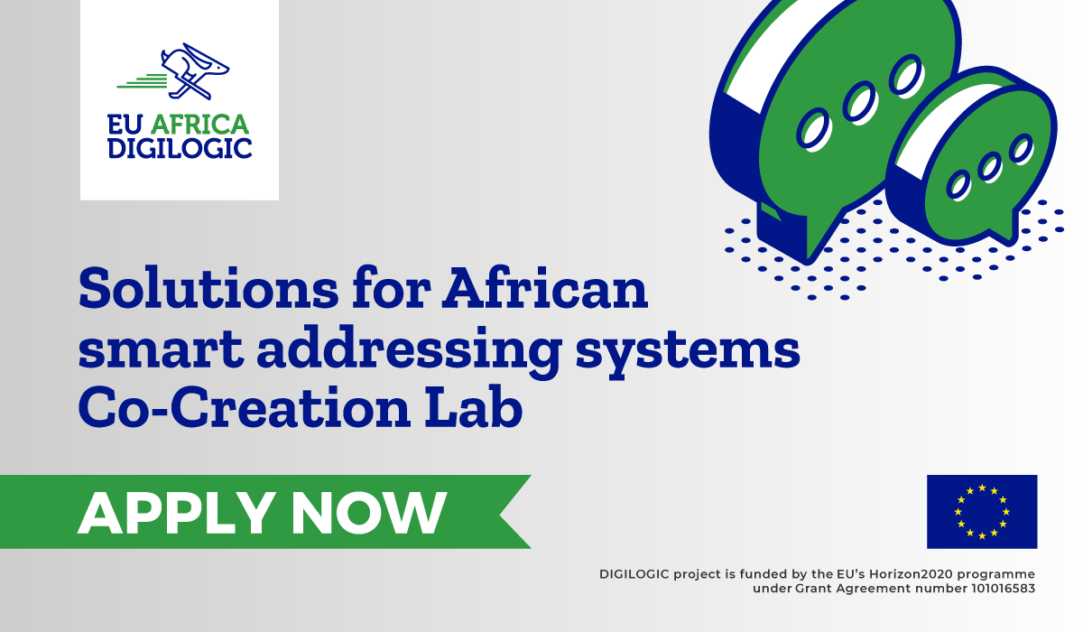 DIGILOGIC_EU's tweet photo. Book your place at the 1st Co-creation Lab "Solutions for African smart addressing systems" only 20 seats for a Peer-To-Peer Hands-On Experience. Meet innovators from #Europe and #Africa and work with international experts.
Apply here https://t.co/qCr1d7j4MF
@FriuliInnovazio https://t.co/AO690IERti