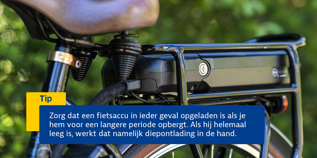 anwb on Twitter: "De batterij heeft een kortere levensduur je elektrische zelf, maar gelukkig zijn er manieren om de levensduur van je fietsaccu te verlengen. We geven er een