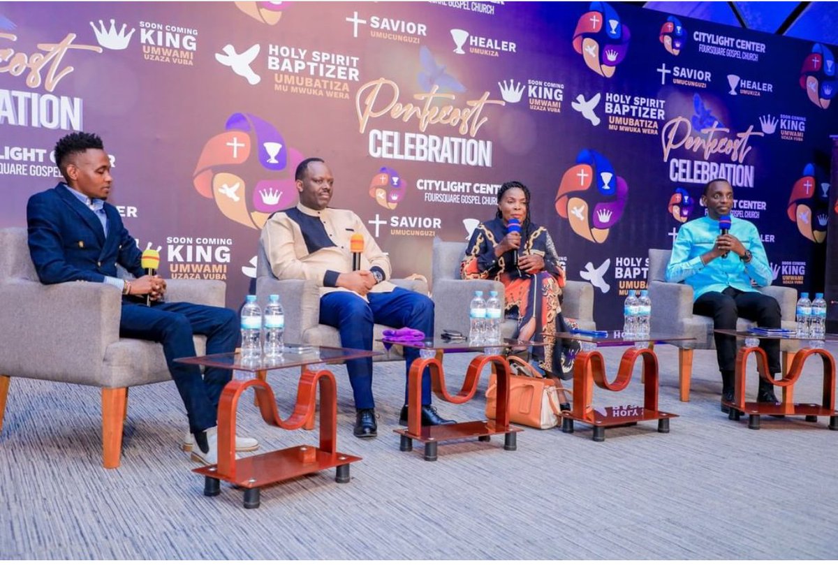 GospelTimeRw's tweet photo. Kigali: Upon her arrival, #Muhando, alongside #Foursquare church Senior @FideleFmasengo , hosted a press conference where they addressed various topics related to the day of #Pentecost, Church and the singer’s personal life and music career. Read more on https://t.co/AlYbSW5Ct6 https://t.co/jCF2OvcYW9