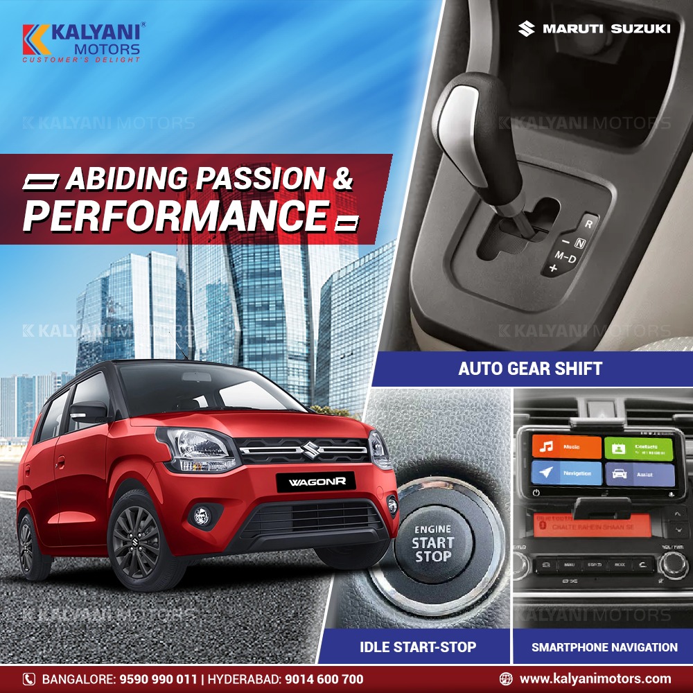 KalyaniMotors's tweet photo. The New WagonR is abided by powerful performance with improved engine efficiency to give you a truly passion drive. Test drive at Kalyani Motors today.
https://t.co/Ergl40u1MF
#wagonr #heartectplatform #advancedkseries #SCNGTechnology #MarutiSuzukiArena #KalyaniMotors https://t.co/gFjopYPPAS