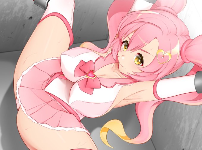 敵組織に捕まり、この後エッチな実験をされてしまう運命の変身ヒロインちゃん😎 