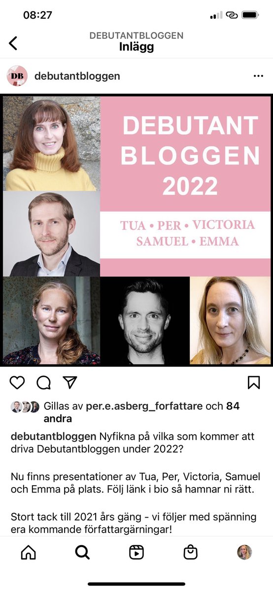 Debutantbloggen drivs vidare av nya hungriga författare som nu alla har kommit ut med sin första roman. Debutantbloggen.se