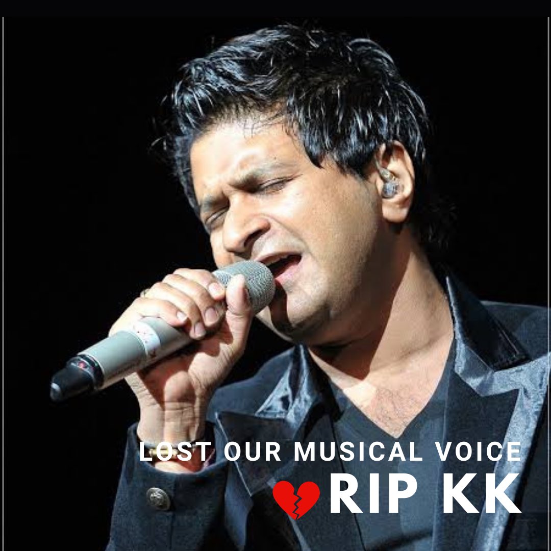 An integral part of our family. Gone too soon.  #RIPKrishnakumarKunnath #KK