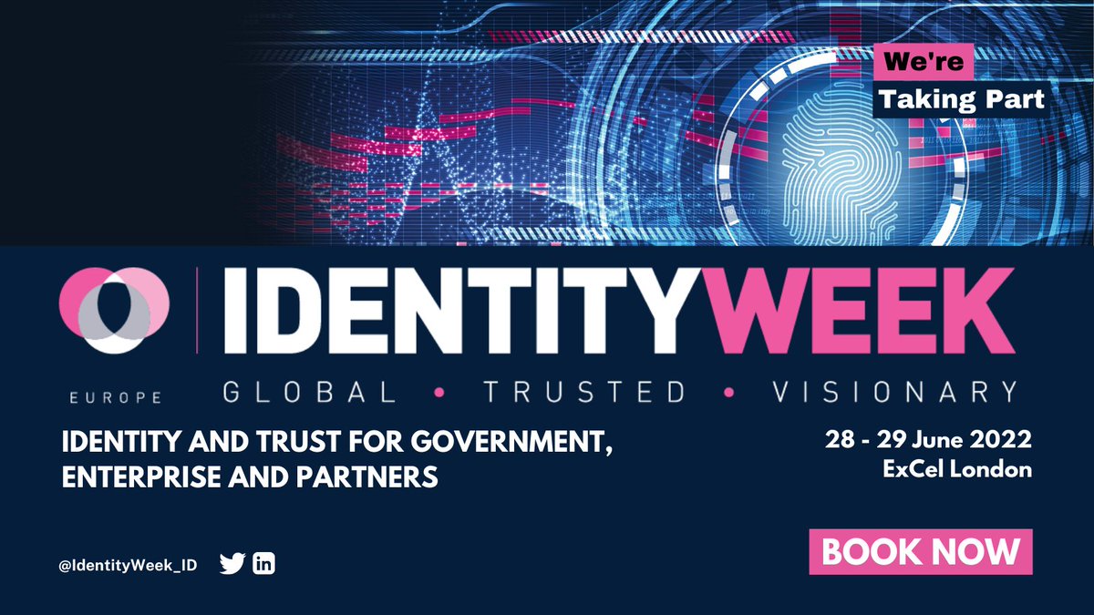 A1 Security Print (@a1securityprint) on Twitter photo On 28-29 June, we'll be exhibiting at <a href="/IdentityWeek_ID/">Identity Week</a> - a conference and #exhibition bringing together the brightest minds in the identity sector to promote #innovation, new thinking, and more effective identity solutions.
Visit us on stand 718.
#IdentityWeekEurope #IDW2022 On 28-29 June, we'll be exhibiting at <a href="/IdentityWeek_ID/">Identity Week</a> - a conference and #exhibition bringing together the brightest minds in the identity sector to promote #innovation, new thinking, and more effective identity solutions.
Visit us on stand 718.
#IdentityWeekEurope #IDW2022