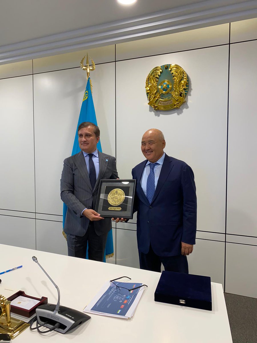 Turkic_States's tweet photo. Headed by DepSG @omerkocaman delegation consisting of experts of @Turkic_States, made a field visit to get information on the preparations & to contribute to the efforts to establish Turan Special Economic Zone #TURANSEZ in #Turkistan, which was initiated by President @TokayevKZ. https://t.co/IV0UVr8gvD