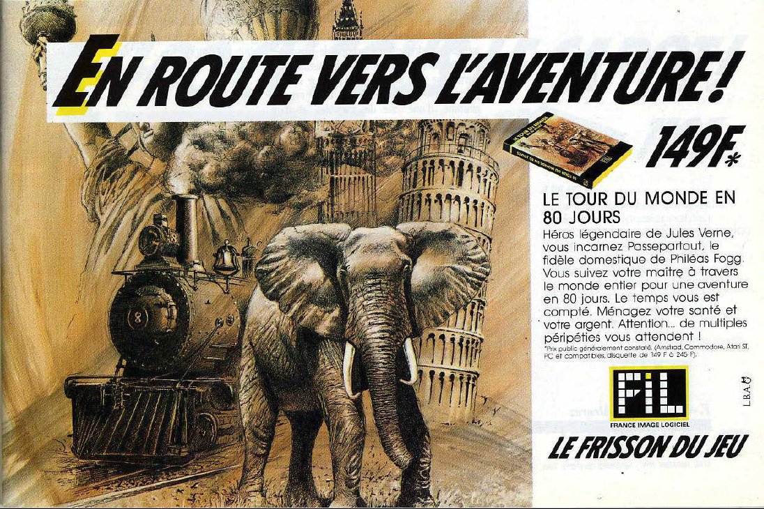 TakodanTweets's tweet photo. 1988 French small sized ads by #FIL showing four games on #AtariST #PC #Asmtrad #Commodore https://t.co/HvZGfJQNg9