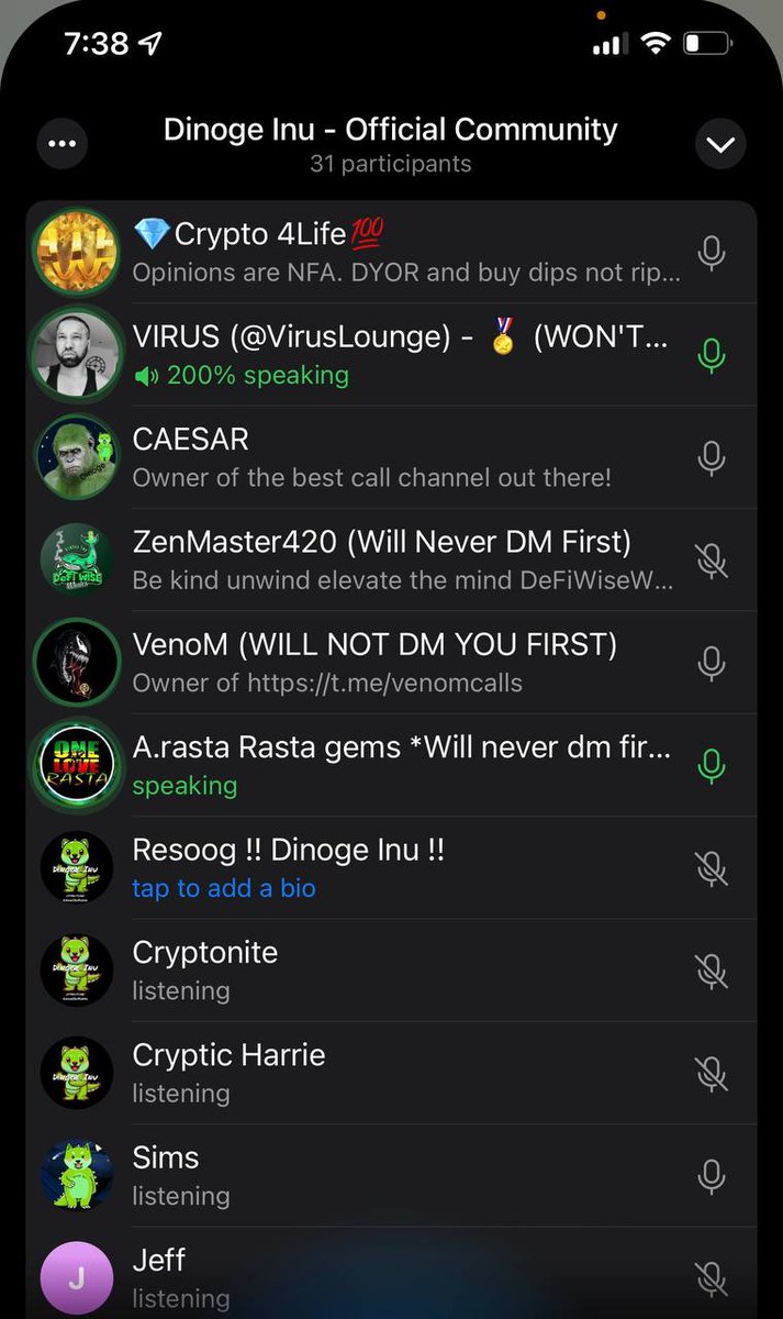 Yester during our live chat we had so many big names on the BSC network with us, we are re-strategizing on how to go forward from here.
We are leading a new frontier in the cryptocurrency industry, #dinogeInu is more than a meme coin it is a vanguard for diverse innovations.