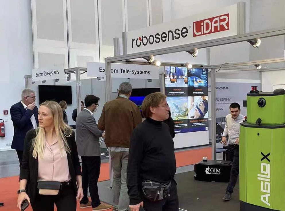 RoboSenseLiDAR's tweet image. The 1st day at #logimat2022 ，take a look with us #RoboSense
-Constant stream of visitors
-Found our partner
-Discover our LiDAR
Booth D239，Right Here Waiting for you！