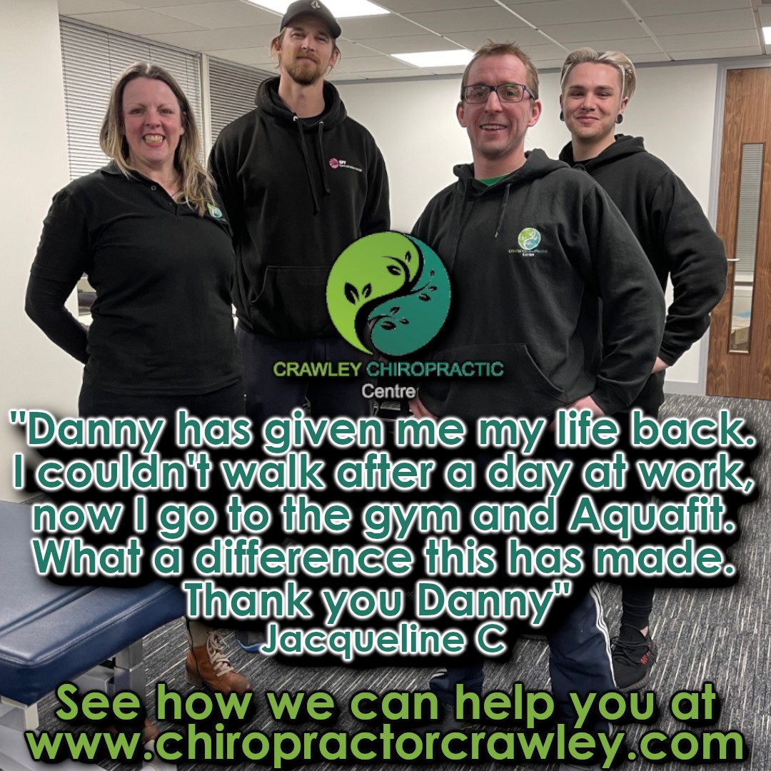 So many people have become pain free with us.

See our reviews on Facebook or Google

Find out how we can help you at chiropractorcrawley.com

#chiropractic #chiropracticadjustment #award #awardwinning #chiropracticcare #crawley #sussex #surrey #chiro #chiropractor