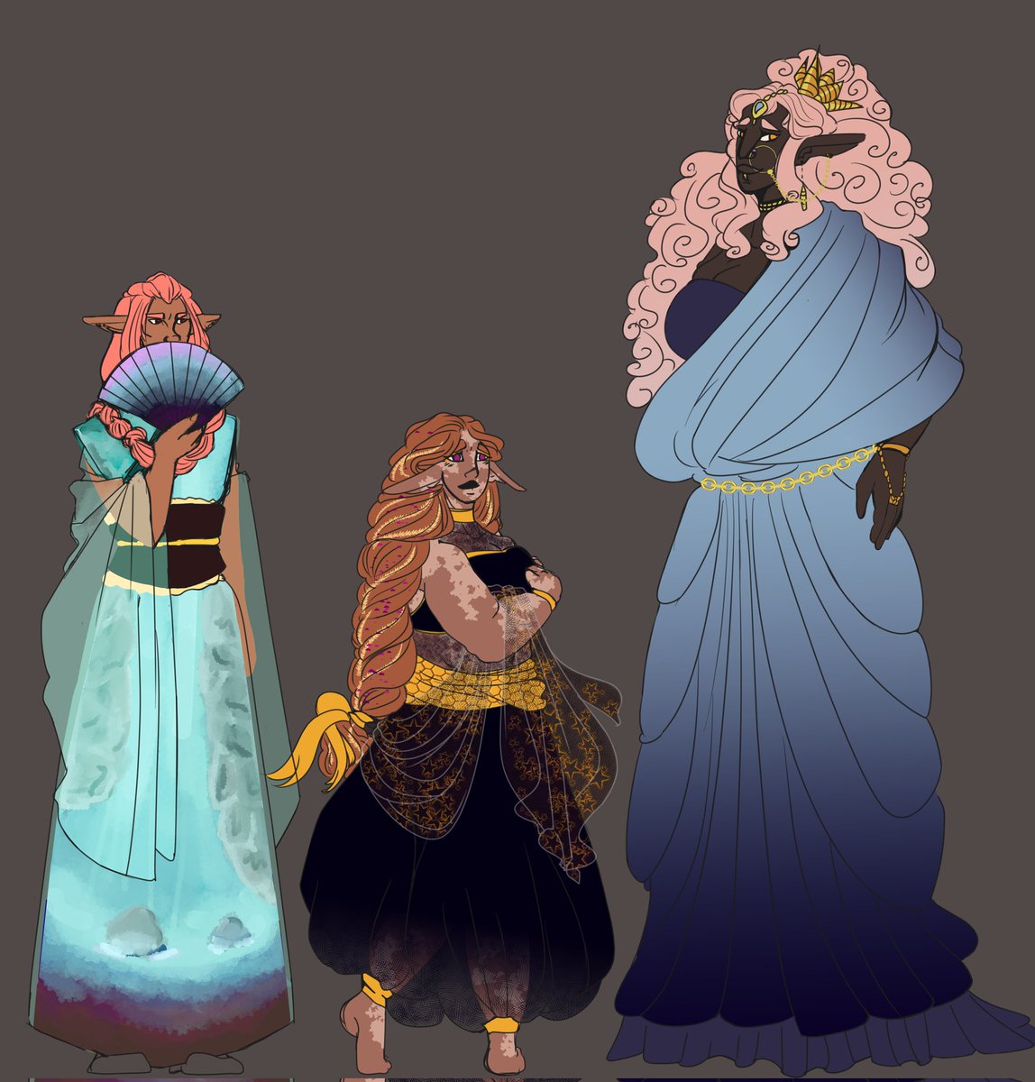 monnydoesart's tweet photo. Gerudo fashion~

#Zelda #OC #ocart https://t.co/w5lJmRltQ0