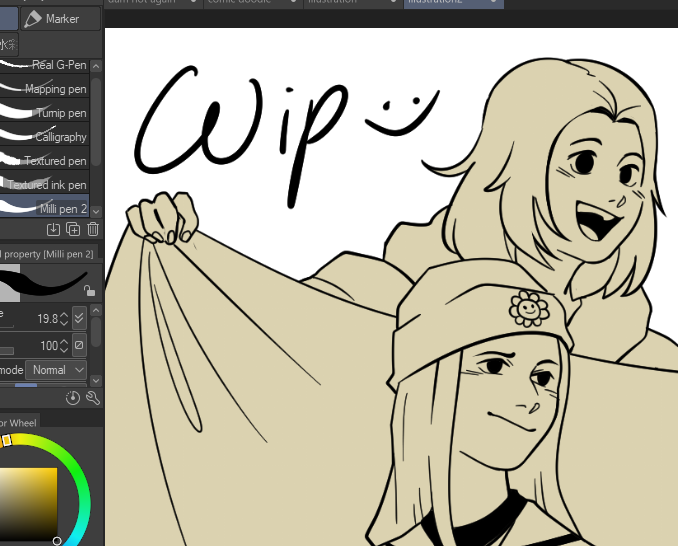 :) wip from last night 