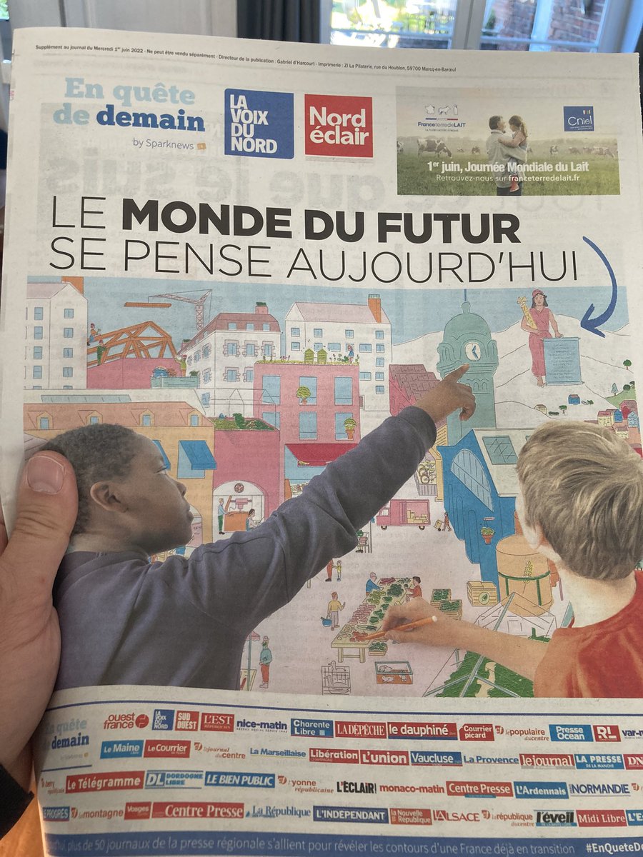 Merci <a href="/lavoixdunord/">La Voix du Nord</a> et <a href="/Sparknews/">Sparknews</a> ! Avec #enquetededemain la journée commence bien !