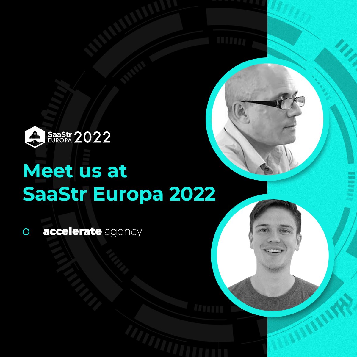 We're so glad because Nick Brown and Lewis Morfoot will be representing accelerate agency at SaaStr Europa in Barcelona on June 7 &amp; 8.

If you're going to SaaStr Europa in Barcelona next week, let us know. We'd love to connect while we're there!

#accelerateagency  #saastreuropa