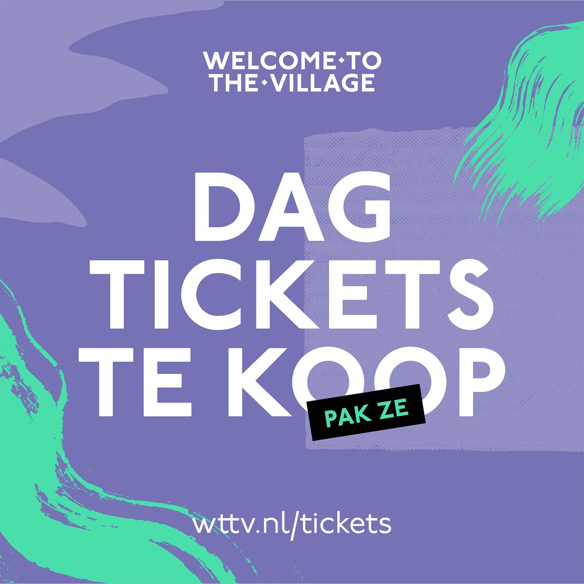 Kom je een dagje, of blijf je juist slapen?

𝘿𝙖𝙜𝙩𝙞𝙘𝙠𝙚𝙩𝙨 𝙚𝙣 𝙨𝙡𝙖𝙖𝙥𝙖𝙧𝙧𝙖𝙣𝙜𝙚𝙢𝙚𝙣𝙩𝙚𝙣 𝙯𝙞𝙟𝙣 𝙣𝙪 𝙩𝙚 𝙗𝙤𝙚𝙠𝙚𝙣!

Check welke act op welke dag speelt via welcometothevillage.nl/programma/edit…
en haal je dagkaart via wttv.nl/tickets.