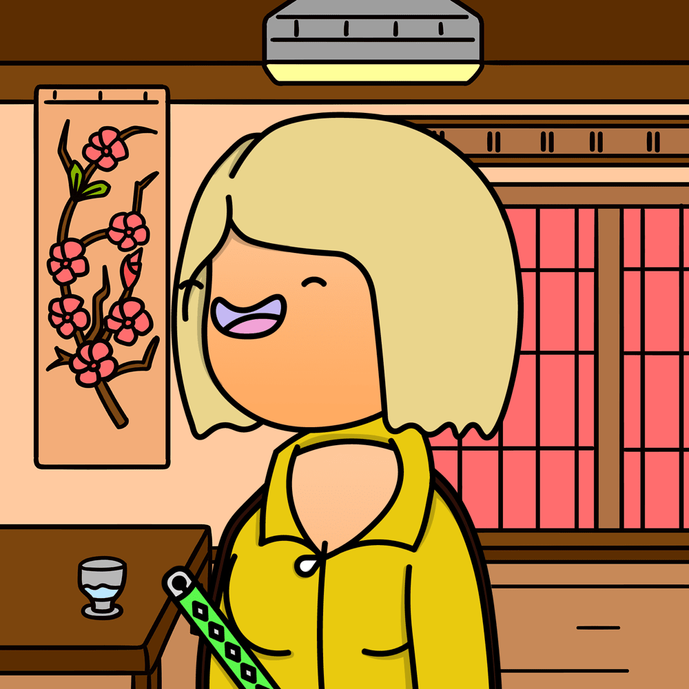 DWoSol's tweet image. 9th EPIC REVEAL 🔥:
#DWOS assassin is here 🥷.
Yes she might be smiling, but you don&apos;t wanna face her when she starts using her Katana⚔️.
only 3 more epic #DWOS members left , and then the real action begins 👀.
is #Solana ready for us ?