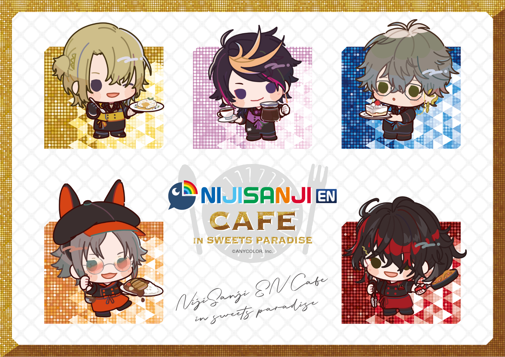 にじさんじ en スイパラ コラボカフェ アクリルスタンド luxiem にじさんじ en スイパラ コラボカフェ アクリルスタンド luxiem