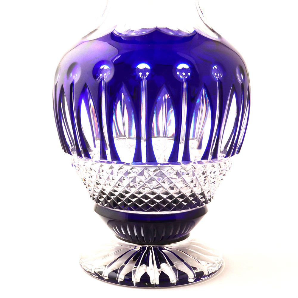 Bellamys_World's tweet photo. Saint Louis is the oldest glass manufacturer in France with roots dating back to 1586. 
Check this Saint Louis vase in blue cut #crystal from the “Tommy” series.
https://t.co/kcavlOjg3F
#SaintLouisCrystal #Glasses #Vase #Tableware #MadeinFrance #Design #HomeDesign #Bellamysworld https://t.co/h95ZKOKeKz