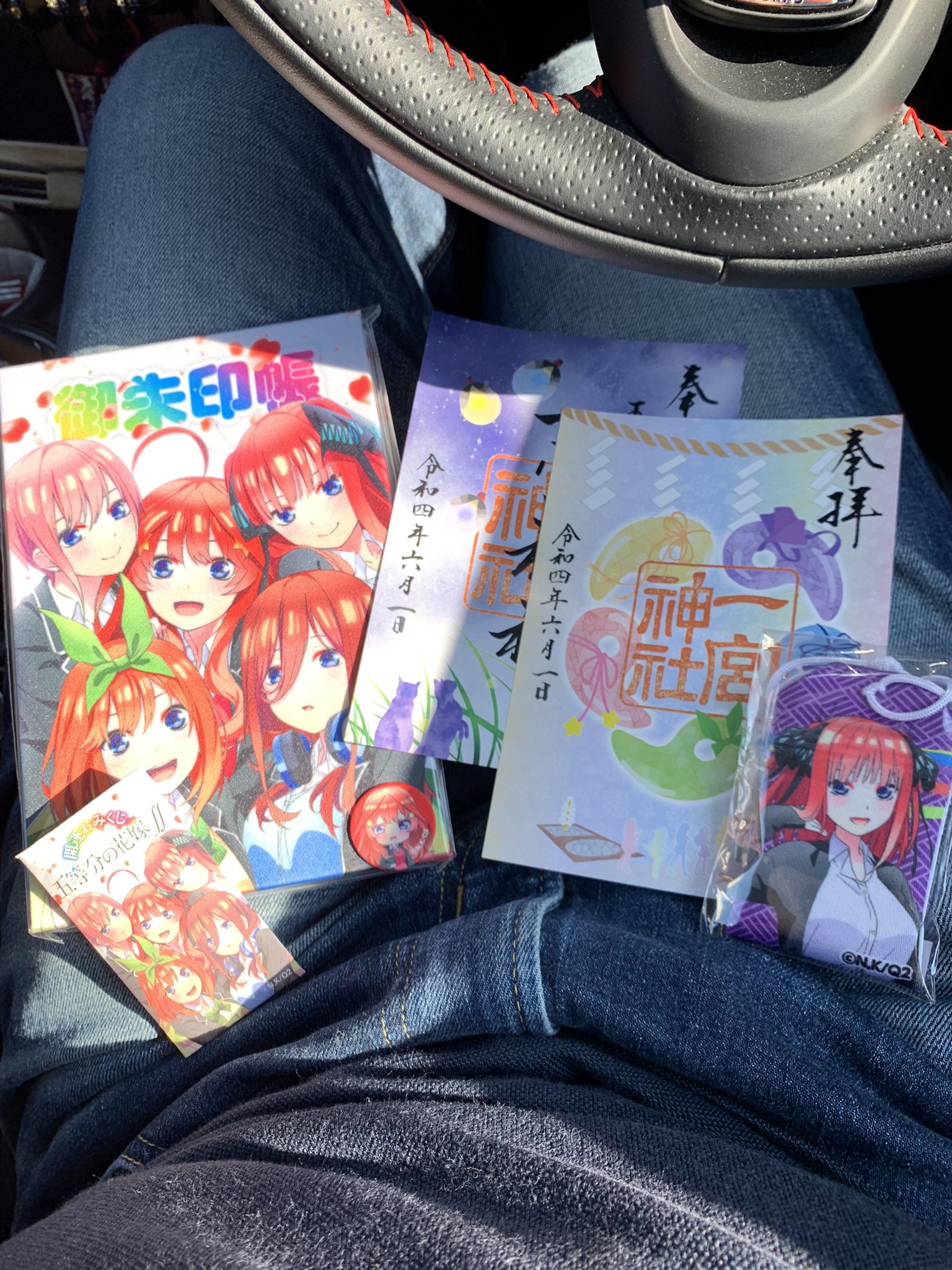 五等分の花嫁∬』御守り＆御朱印帳で五つの祈りを日本中へ届ける