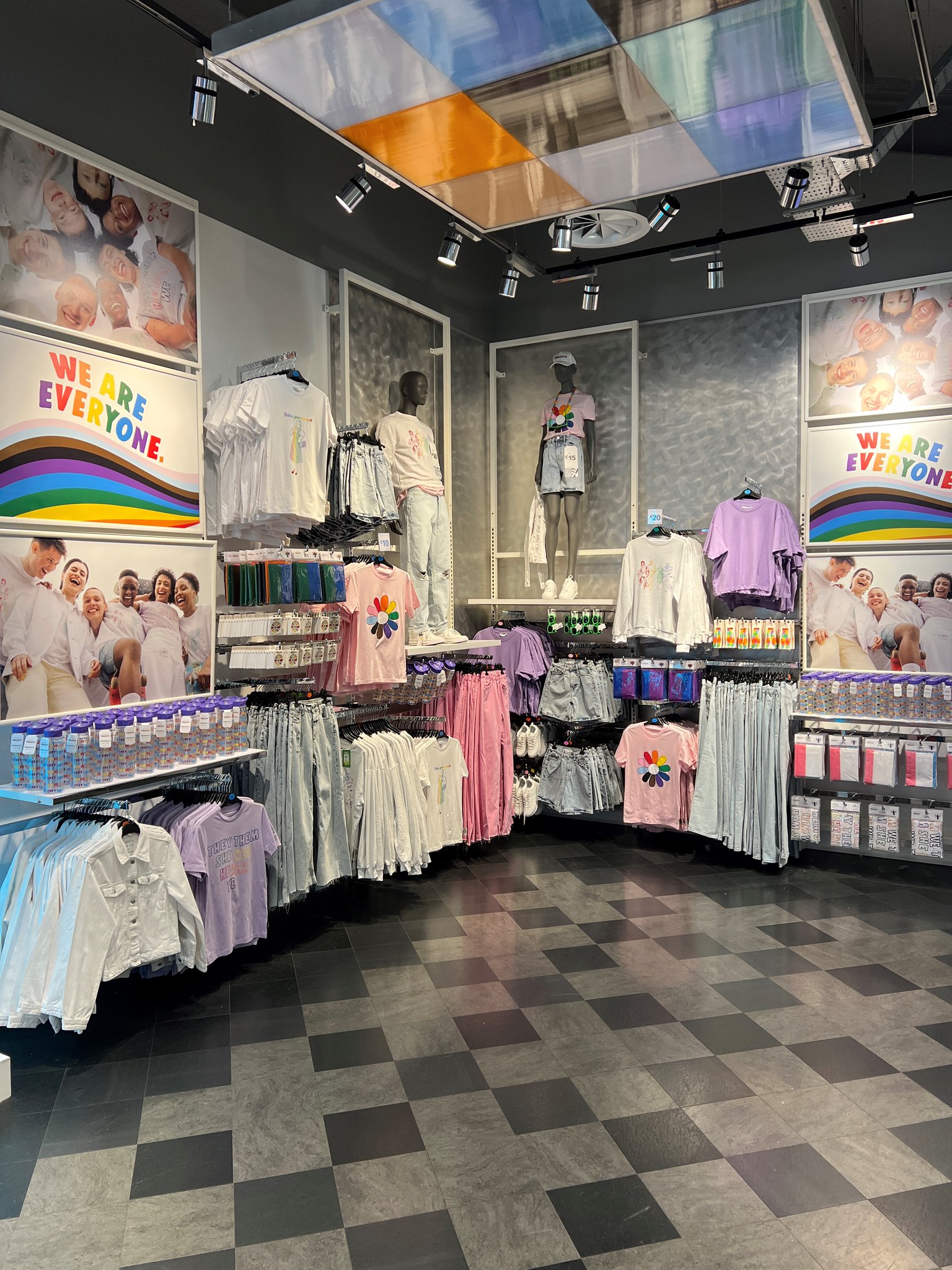 Pride clothes shop primark